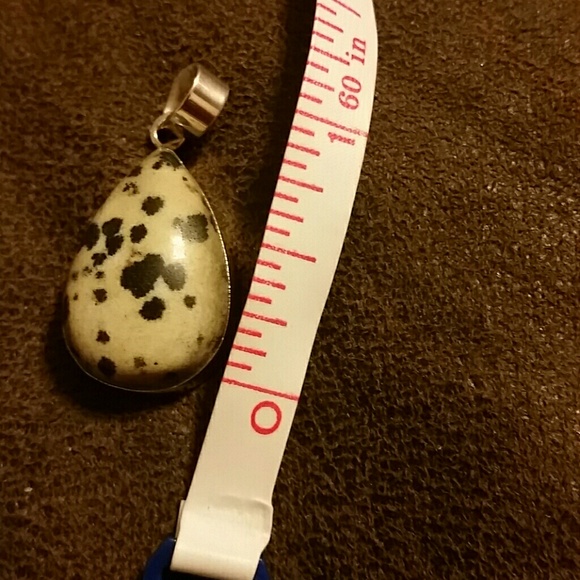 NEW Dalmatian Jasper NECKLACE - Picture 2 of 5